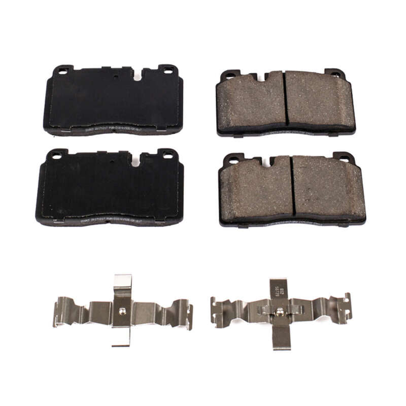 PowerStop 17-18 Audi A6 Front Z17 Evolution Ceramic Brake Pads w/Hardware