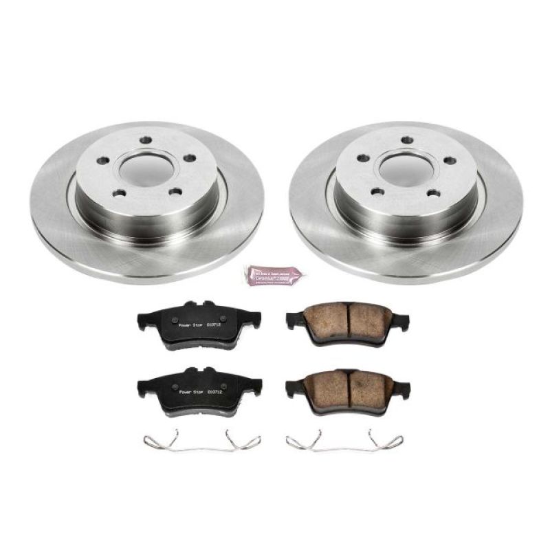 PowerStop 08-13 Volvo C30 Rear Autospecialty Brake Kit