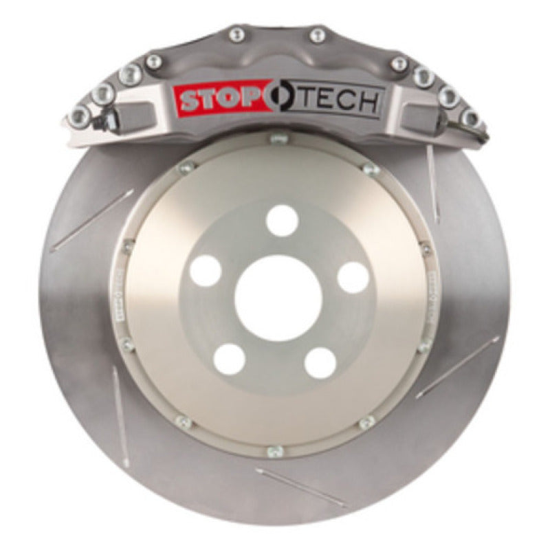 StopTech Porsche 911 03-12 Carrera BBK Front ST-60 6-Piston 380x32mm Silver Slotted 2 Pc. Rotors
