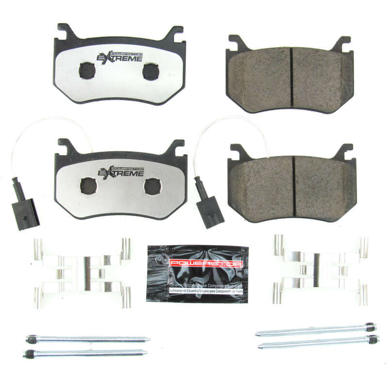 PowerStop 17-18 Alfa Romeo Giulia Rear Z26 Extreme Street Brake Pads w/Hardware