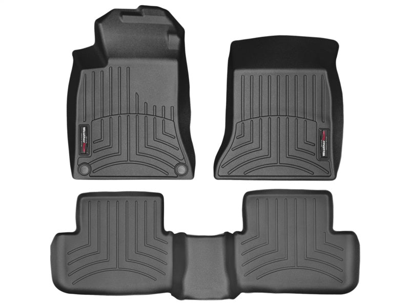 WeatherTech  14+ Mercedes-Benz Cla-Class Front And Rear Floorliners - Black