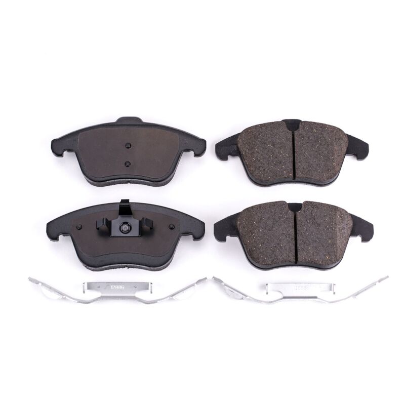 PowerStop 08-12 Land Rover LR2 Front Z17 Evolution Ceramic Brake Pads w/Hardware