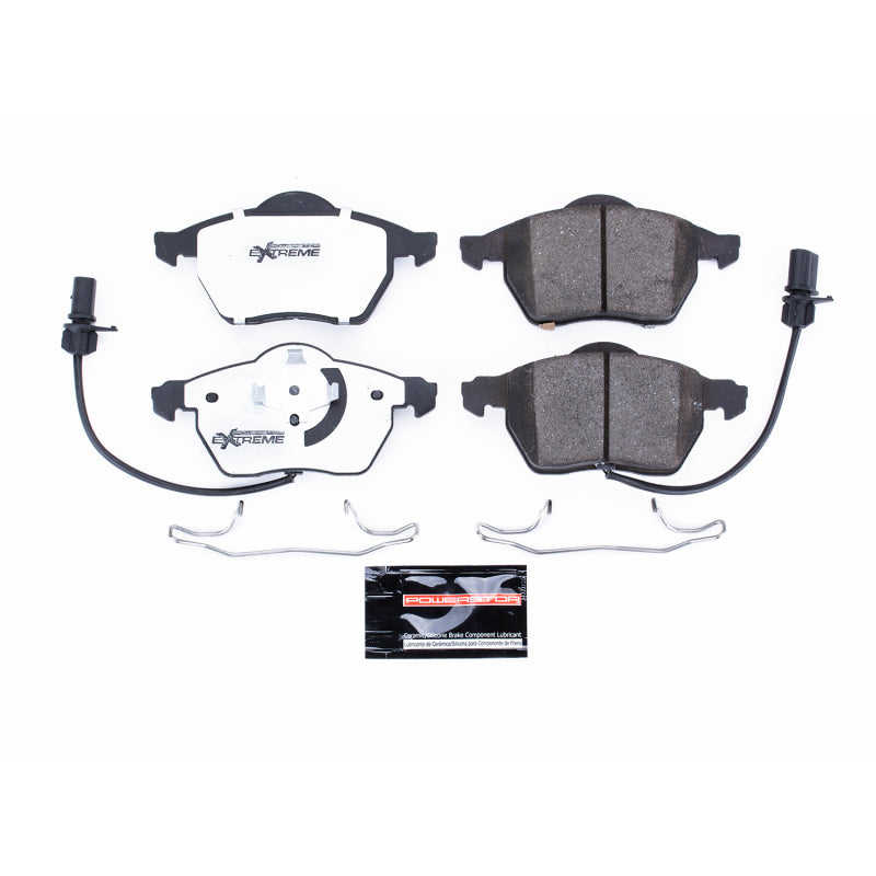 PowerStop 99-06 Audi A4 Front Z26 Extreme Street Brake Pads w/Hardware