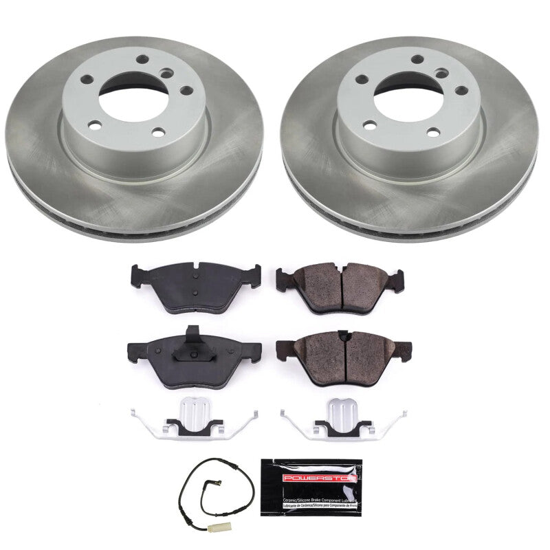 PowerStop 2006 BMW 325i Front Semi-Coated Rotor Kit