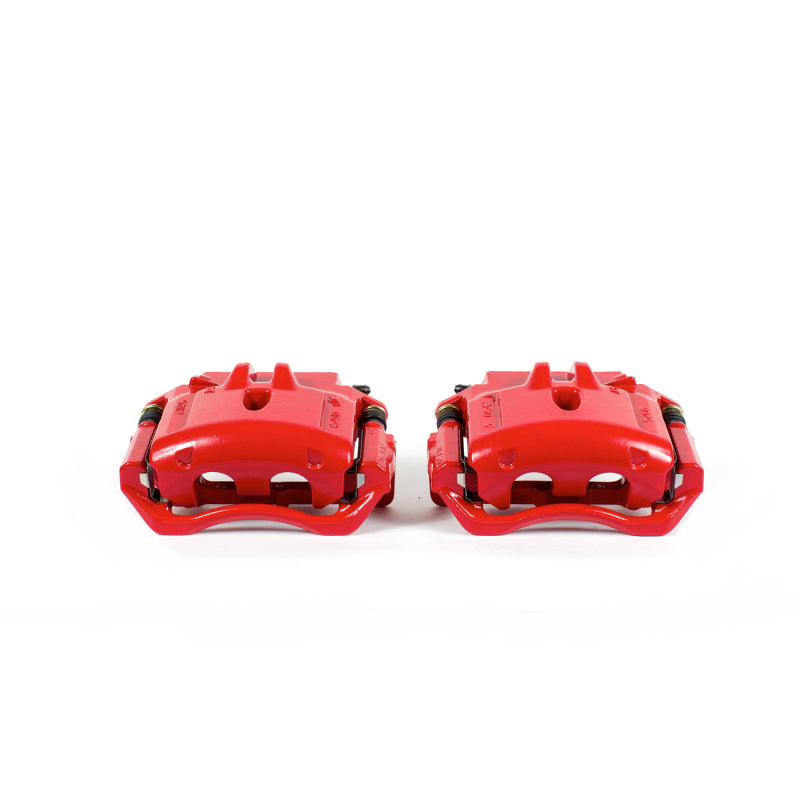 PowerStop 02-05 Ford Thunderbird Front Red Calipers w/Brackets - Pair