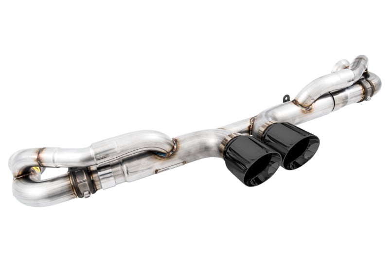 AWE Tuning SwitchPath Exhaust Diamond Black Tips - Porsche Porsche 991 GT3 / RS