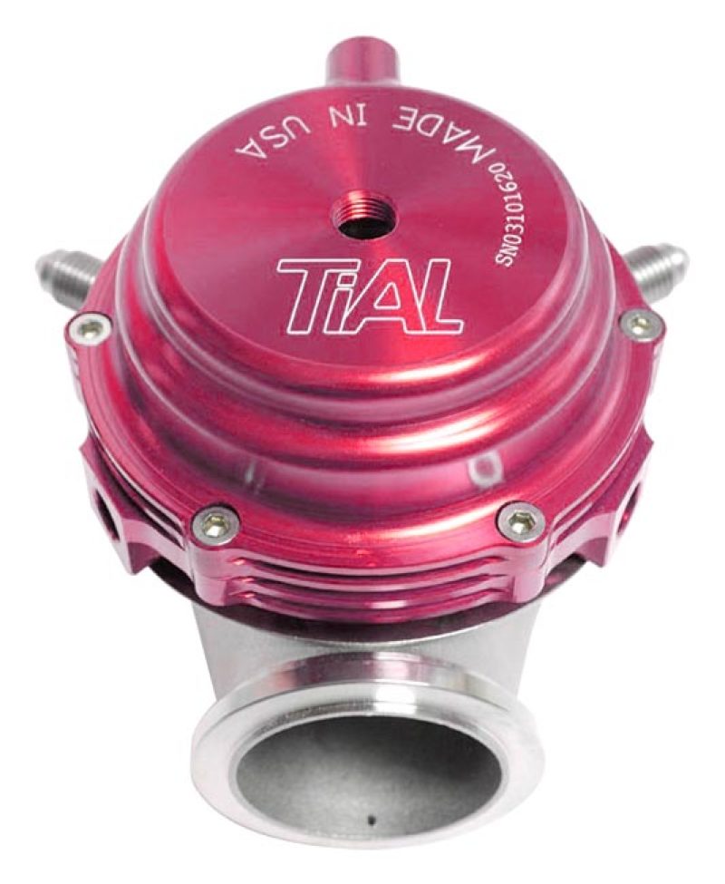 TiALSport MVR Wastegate 44mm 7.25 PSI w/V-Band Clamps - Red
