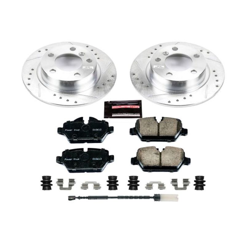 PowerStop 11-16 Mini Cooper Countryman Rear Z23 Evolution Sport Brake Kit