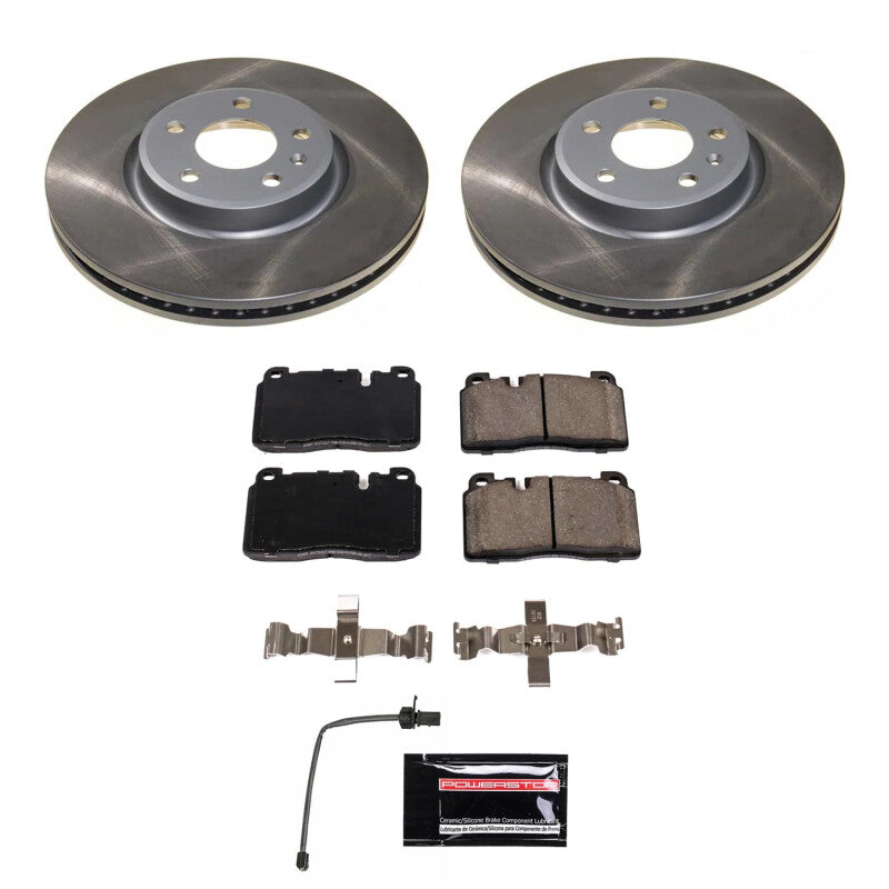 PowerStop 13-17 Audi Q5 Front Semi-Coated Rotor Kit