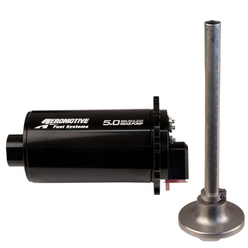 Aeromotive Fuel Pump TVS Universal In-Tank 90-Deg Outlet BL Spur Gear 5.0