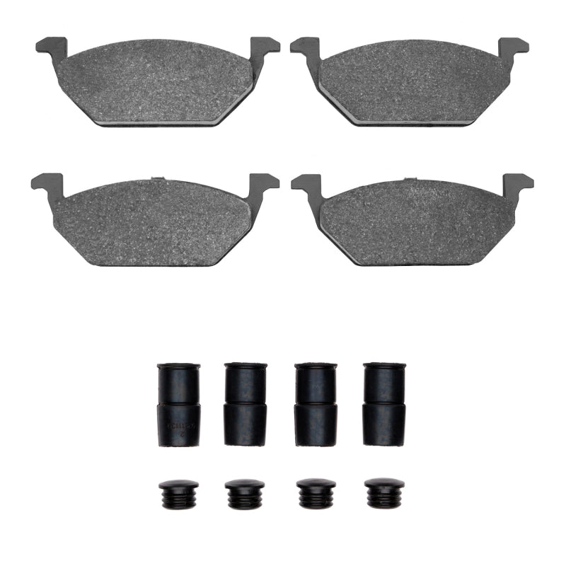 DFC 98-99 Volkswagen Beetle/Jetta Sedan/Golf Front 5000 Adv Low Metallic Brake Pads & Hardware Kit