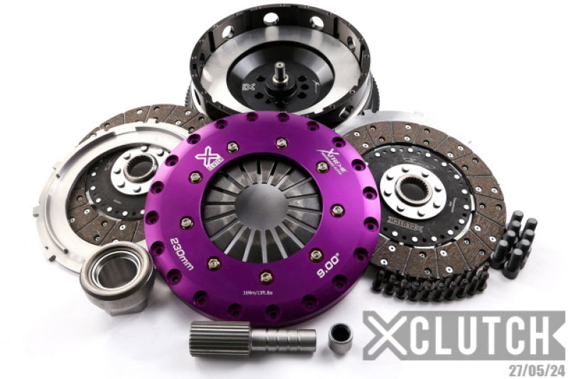 XClutch 11-13 BMW 335is Base 3.0L 9in Twin Solid Organic Clutch Kit