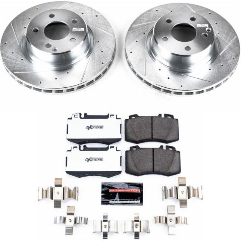 PowerStop 03-06 Mercedes-Benz CL500 Front Z26 Street Warrior Brake Kit