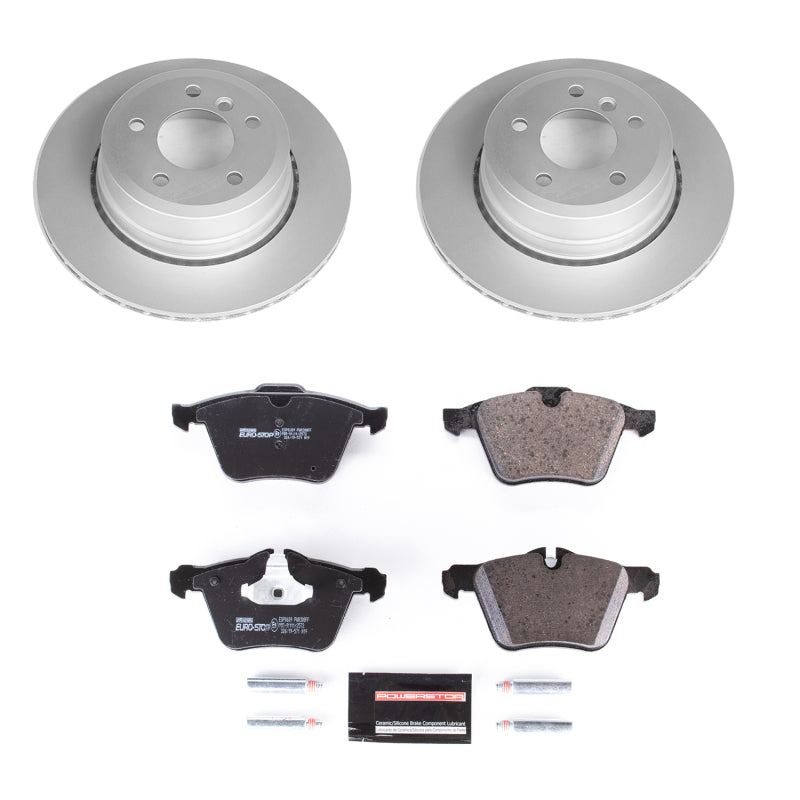 PowerStop 07-08 Jaguar S-Type Front Euro-Stop Brake Kit