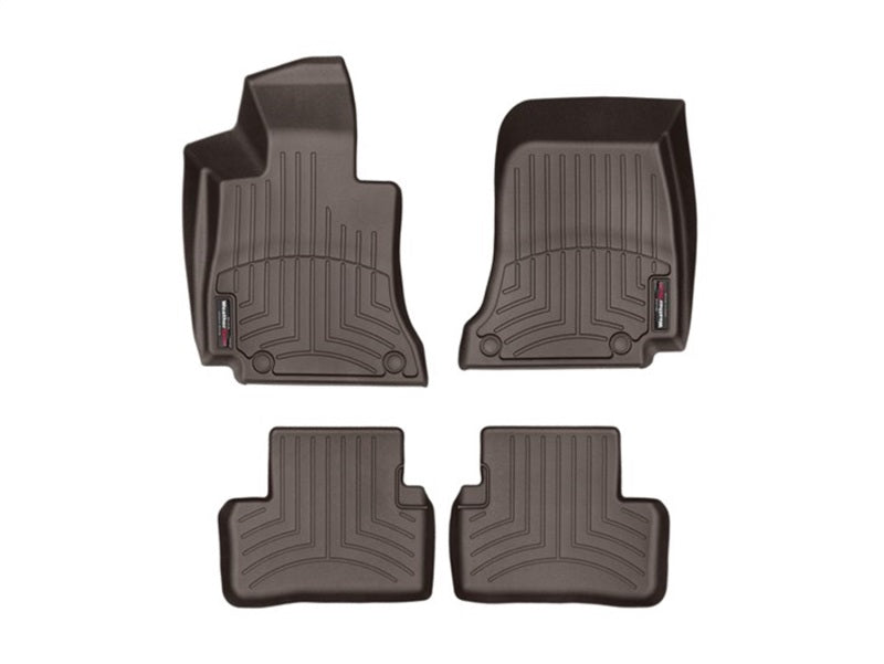 WeatherTech Floor Mat Set Cocoa - 2019-2021 Audi Q5 Premium