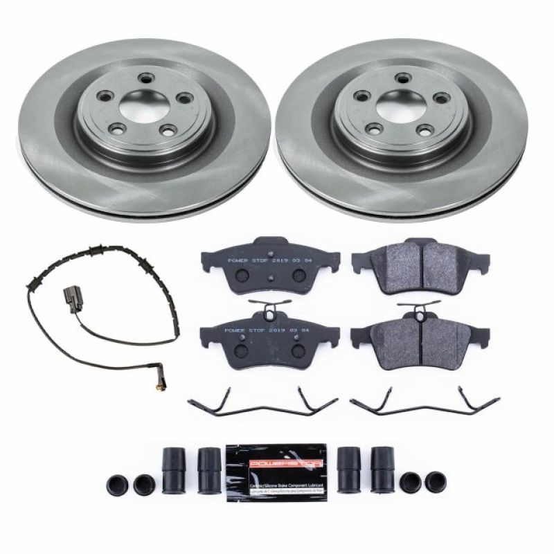 PowerStop 10-15 Jaguar XF Rear Track Day SPEC Brake Kit