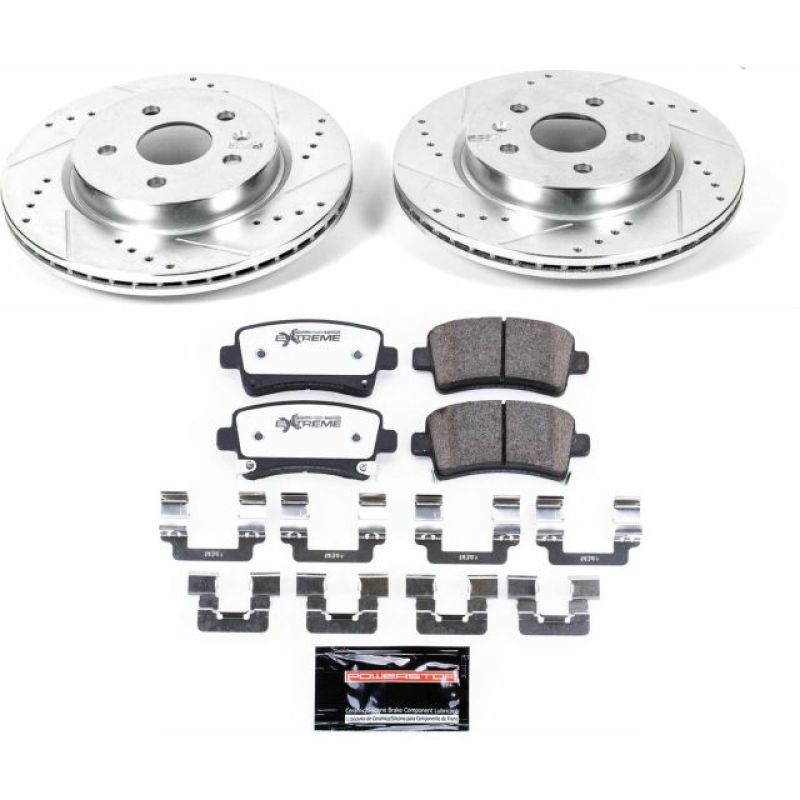 PowerStop 2010 Buick Allure Rear Z26 Street Warrior Brake Kit