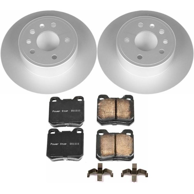 PowerStop 99-03 Saab 9-3 Rear Z23 Evolution Sport Coated Brake Kit