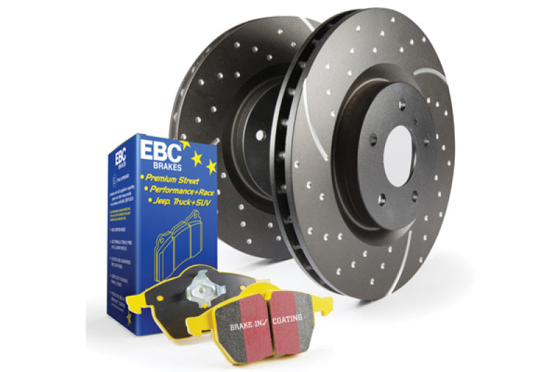 EBC S5 Kits Yellowstuff Pads & GD Rotors - 2014-2018 Volkswagen Passat S
