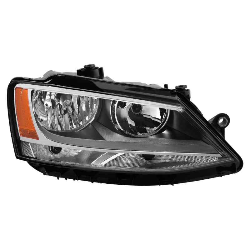 SPYDER xTune Volkswagen Jetta 11-14 Passenger Side Halogen Headlight - OEM R HD-JH-VJ11-OE-R