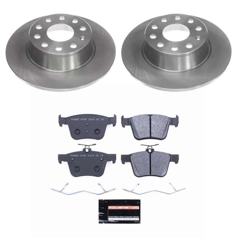 PowerStop 2019 Volkswagen Jetta Rear Track Day SPEC Brake Kit