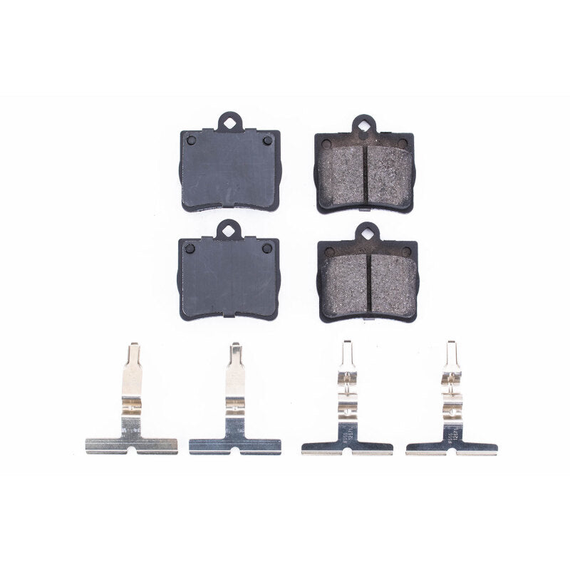 PowerStop 97-98 Mercedes-Benz C230 Rear Z17 Evolution Ceramic Brake Pads w/Hardware