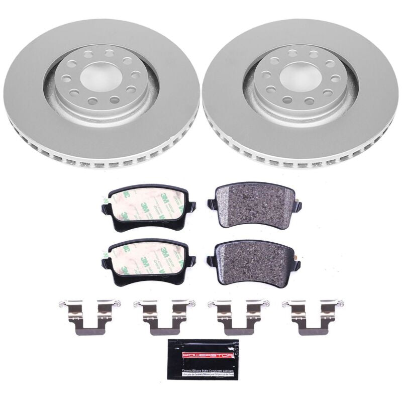 PowerStop 00-01 Audi A6 Quattro Front Euro-Stop Brake Kit