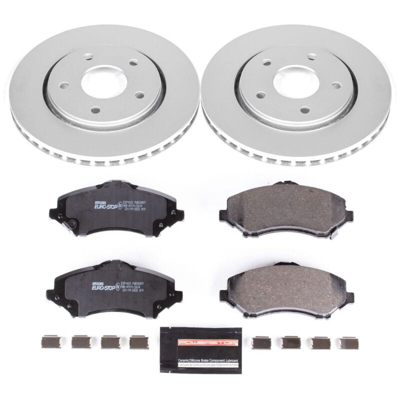 PowerStop 08-16 Chrysler Town & Country Front Euro-Stop Brake Kit