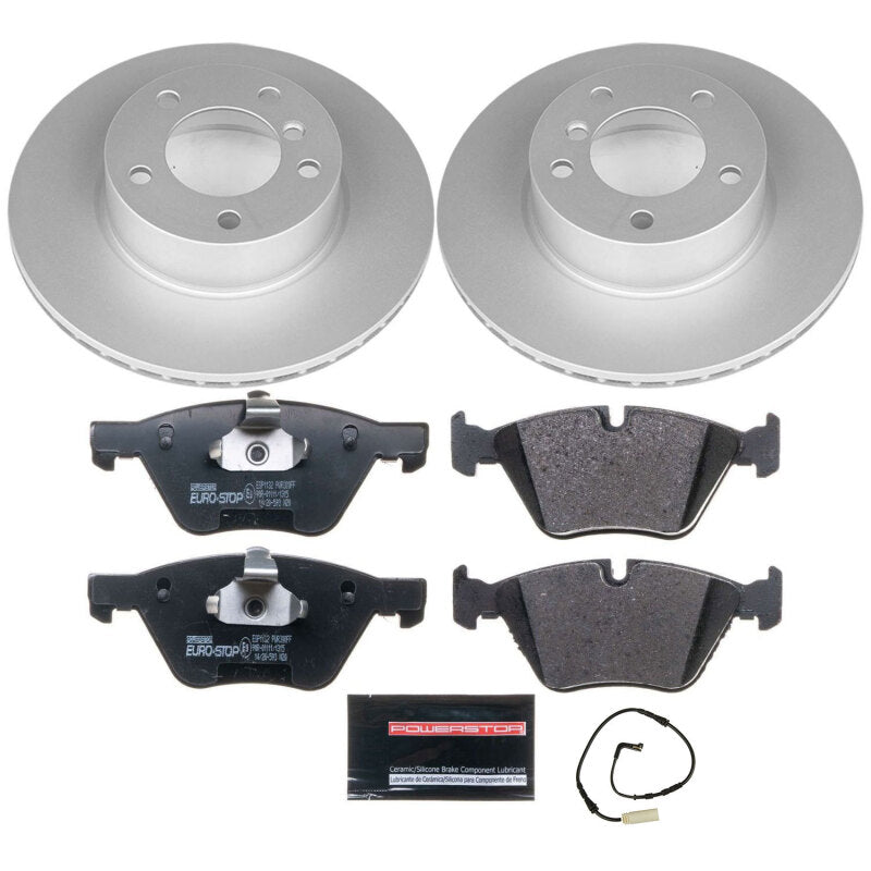 PowerStop 08-10 BMW 128i Front Euro-Stop Brake Kit