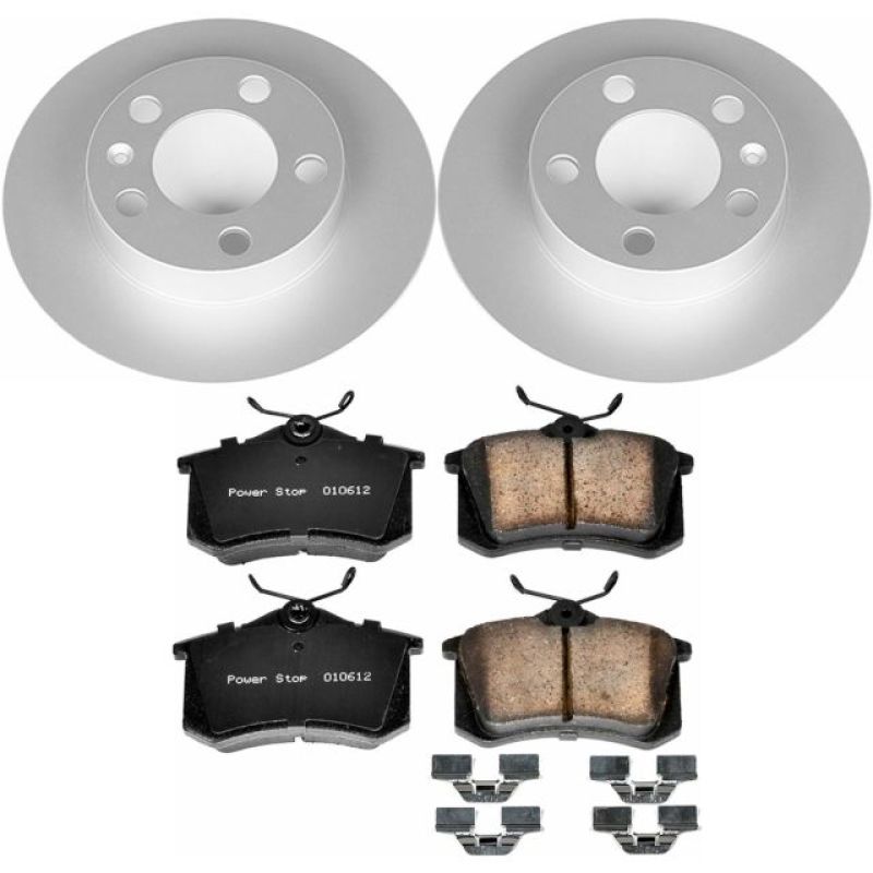 PowerStop 98-10 Volkswagen Beetle Rear Z23 Evolution Sport Coated Brake Kit