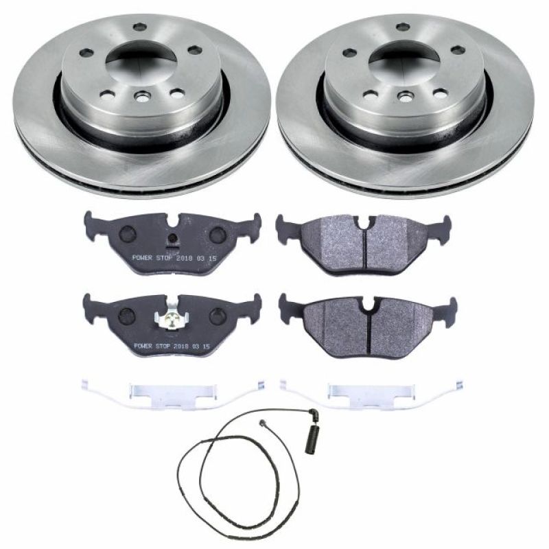 PowerStop 2000 BMW 323Ci Rear Track Day Brake Kit