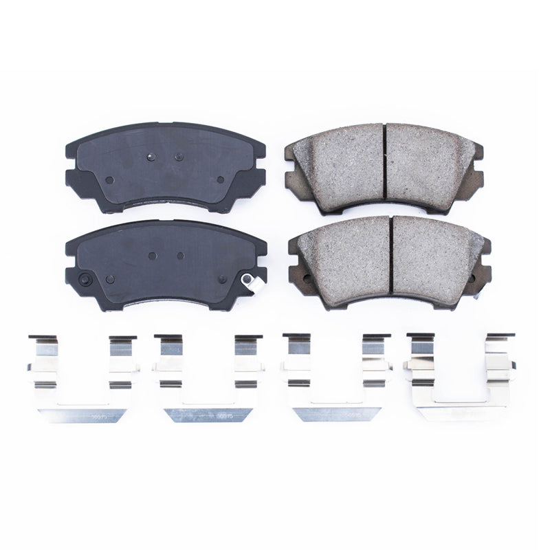 PowerStop 2017 Buick Regal Front Z17 Evolution Ceramic Brake Pads w/Hardware