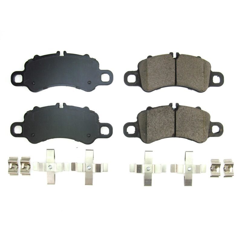 PowerStop 17-18 Porsche 718 Boxster Front Z17 Evolution Ceramic Brake Pads w/Hardware