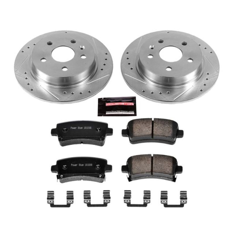 PowerStop 12-16 Buick LaCrosse Rear Z23 Evolution Sport Brake Kit