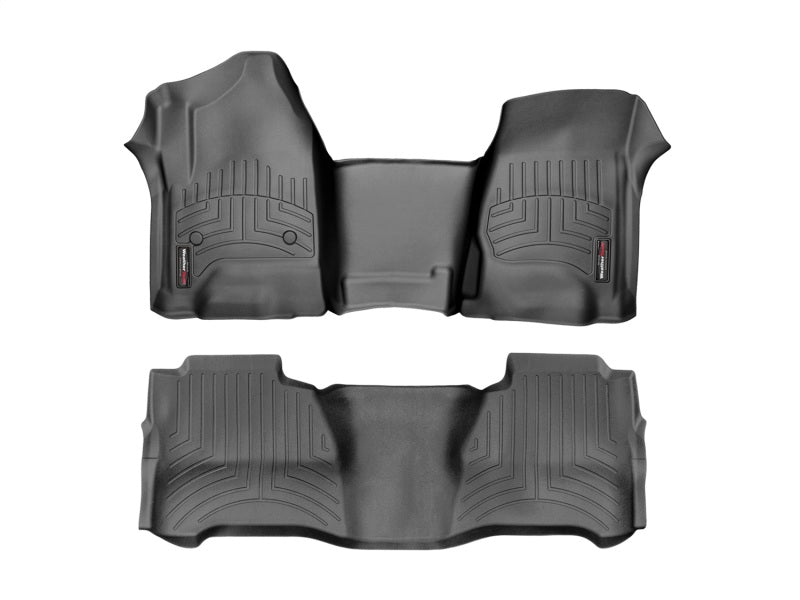 WeatherTech Floor Mat Set Black - 2019-2020 BMW X7 xDrive50i