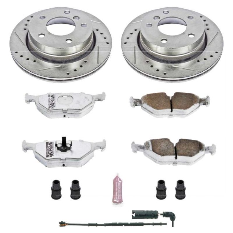 PowerStop 2000 BMW 323Ci Rear Z26 Street Warrior Brake Kit