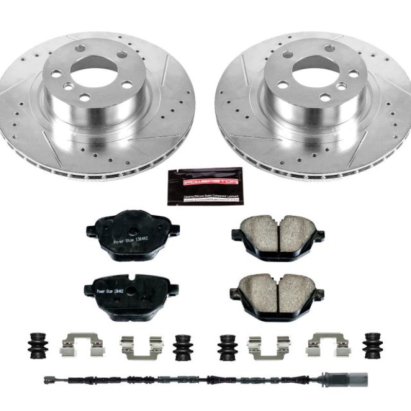 PowerStop 11-17 BMW X3 Rear Z23 Evolution Sport Brake Kit