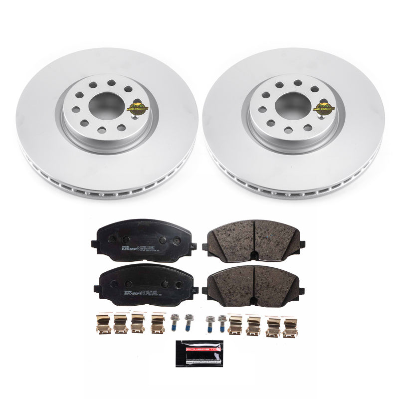 PowerStop 18-20 Volkswagen Atlas Front Euro-Stop Brake Kit