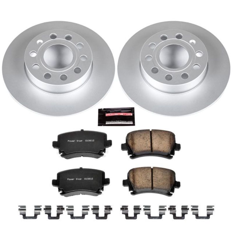 PowerStop 2008 Audi A3 Rear Z23 Evolution Sport Coated Brake Kit
