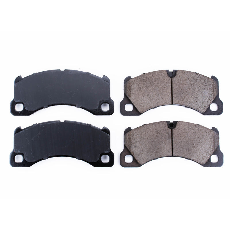 PowerStop 2008 Porsche Cayenne Front Z17 Evolution Ceramic Brake Pads w/Hardware