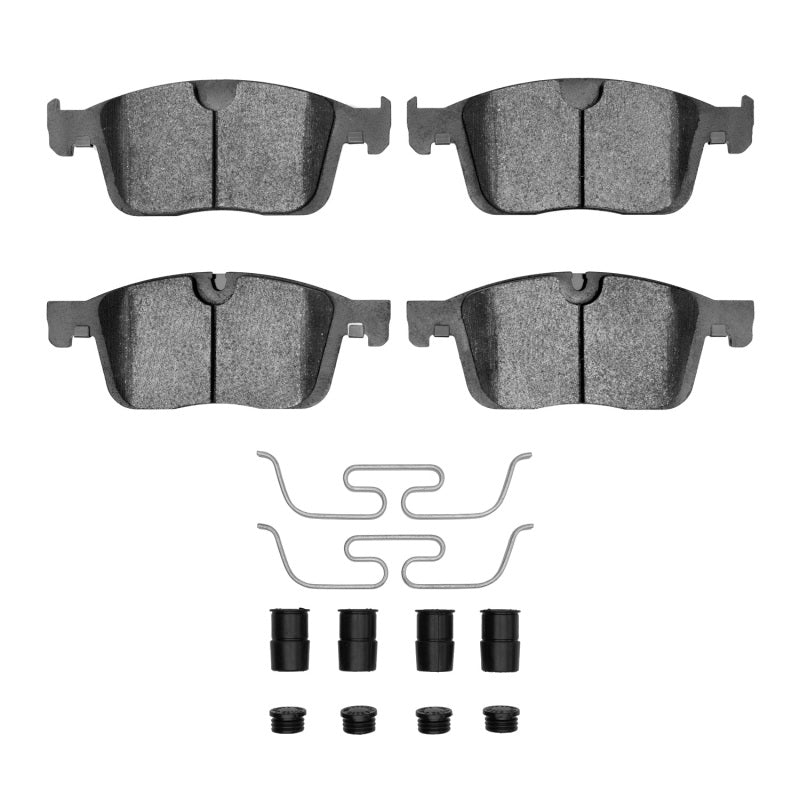 DFC 16-17 Volvo XC60 Front 5000 Advanced Low Metallic Brake Pads and Hardware Kit
