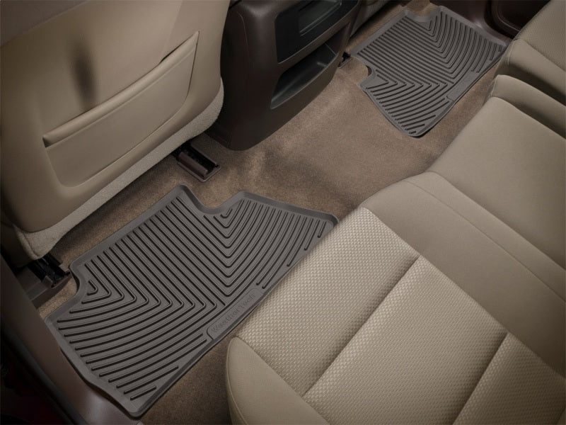 WeatherTech 2022+ Mercedes-Benz GLE-Class SUV Front and Rear Rubber Mats - Cocoa