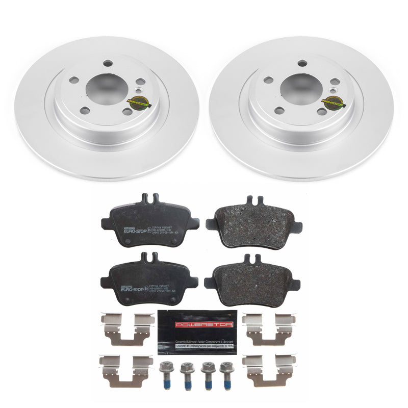 PowerStop 18-19 Mercedes-Benz SLC300 Rear Euro-Stop Brake Kit