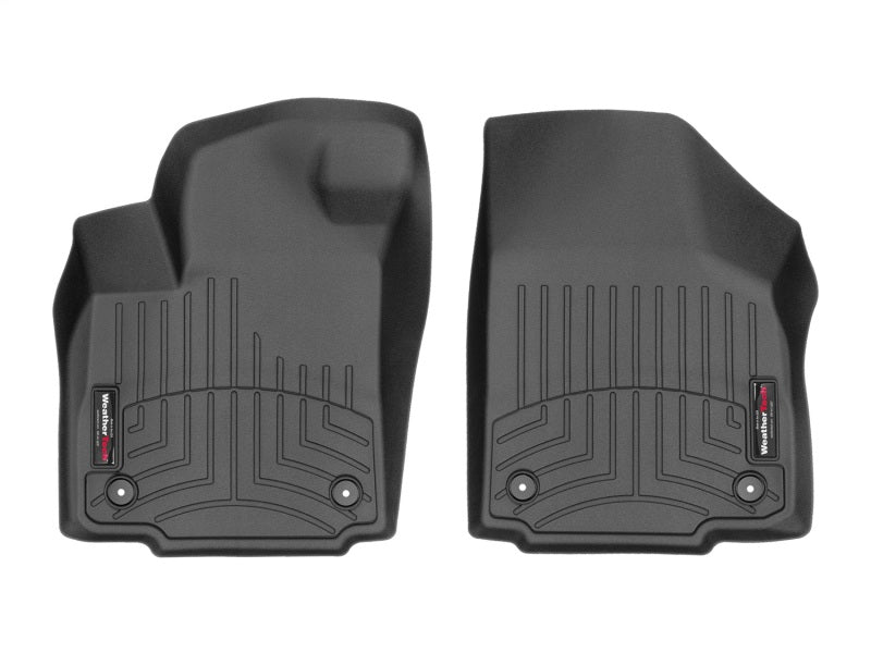 WeatherTech 17+ Land Rover Discovery Front & Rear & Rear FloorLiner - Black