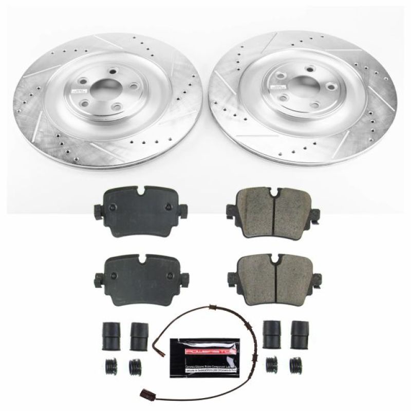 PowerStop 2018 Jaguar XJ Rear Z23 Evolution Sport Brake Kit