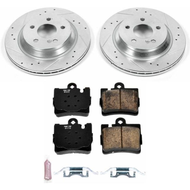 PowerStop 00-02 Mercedes-Benz S430 Rear Z23 Evolution Sport Brake Kit