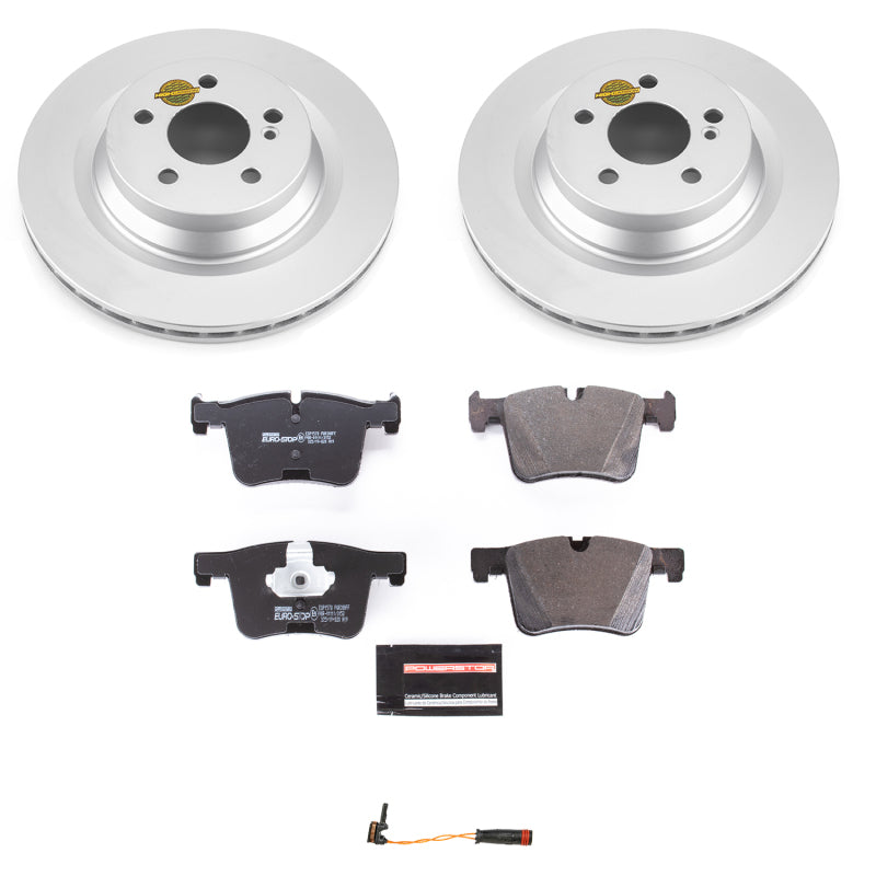 PowerStop 12-18 Mercedes-Benz CLS550 Rear Euro-Stop Brake Kit
