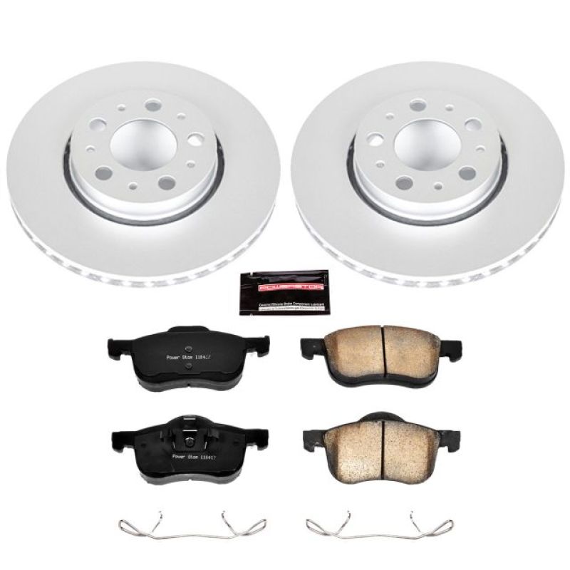 PowerStop 01-07 Volvo S60 Front Z23 Evolution Sport Coated Brake Kit