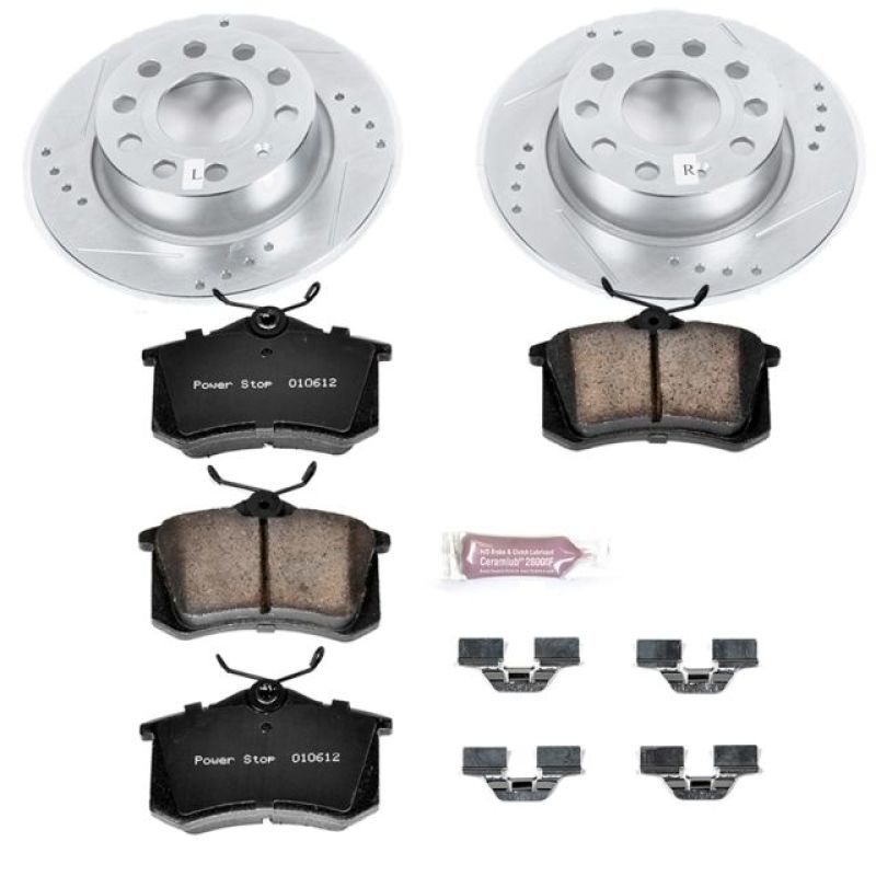 PowerStop 10-13 Audi A3 Rear Z23 Evolution Sport Brake Kit