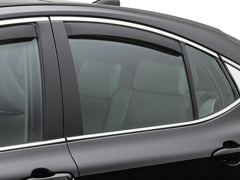 WeatherTech 18-24 Volkswagen Tiguan Rear Rear Side Window Deflectors - Matte Blk